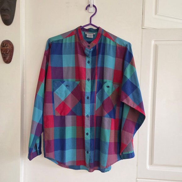 Jordache women vintage button down Shirt - Picture 1 of 10